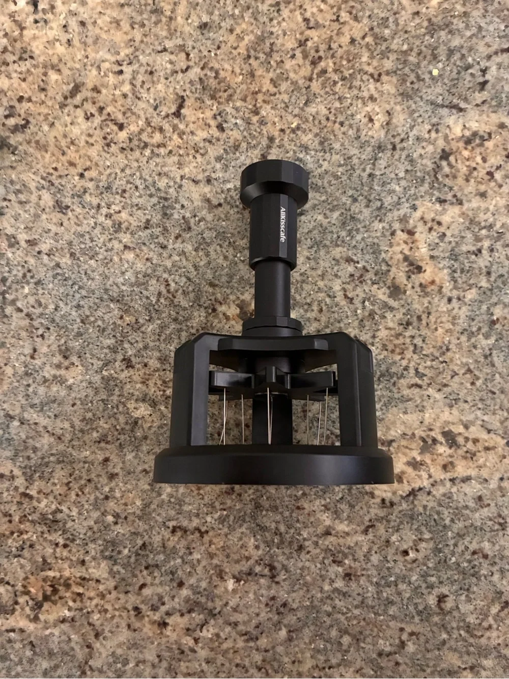 58mm AliKisscafe Coffee Espresso Needle Distributor Tool Grind Leveler Tamper